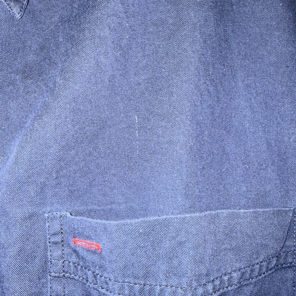 Bugle Boy Company Men's XL Blue Short Sleeve Button Down‎ Shirt Menswear Cotton - Picture 6 of 9